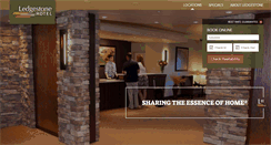 Desktop Screenshot of ledgestonehotel.com